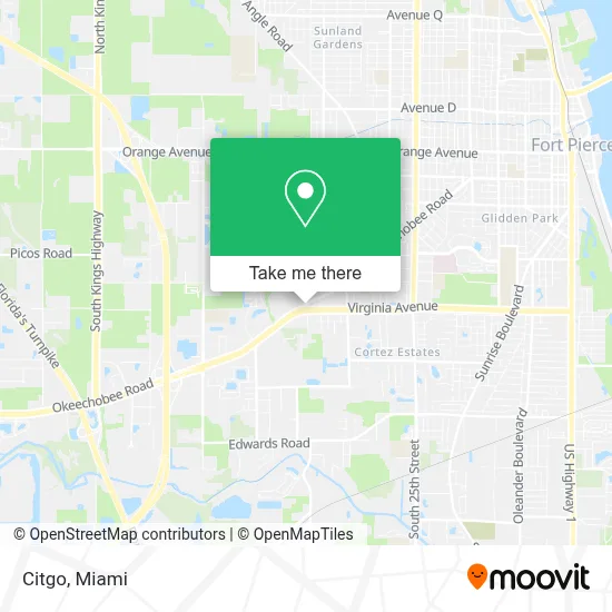 Citgo map