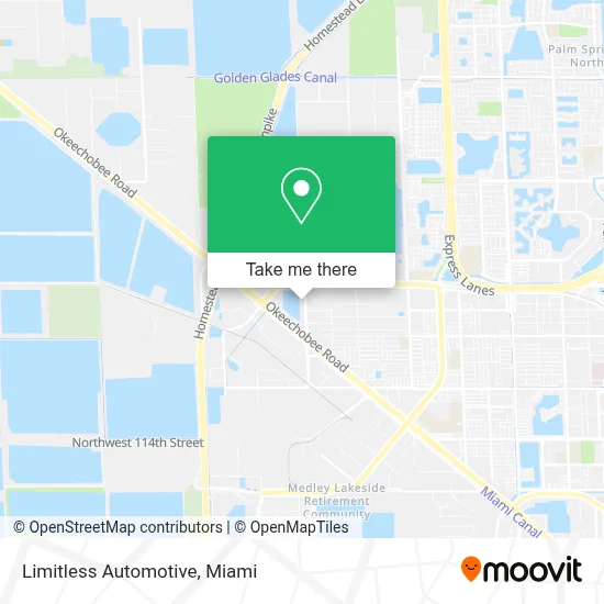 Limitless Automotive map