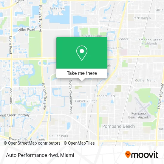 Auto Performance 4wd map