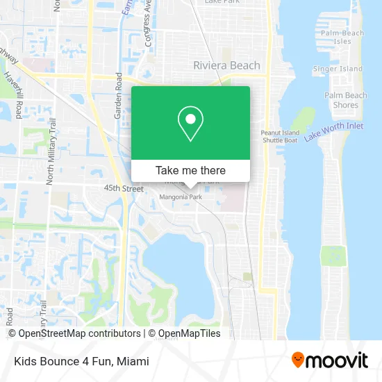 Kids Bounce 4 Fun map