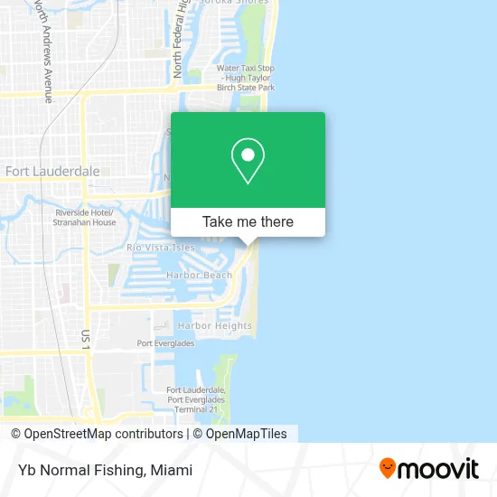 Yb Normal Fishing map