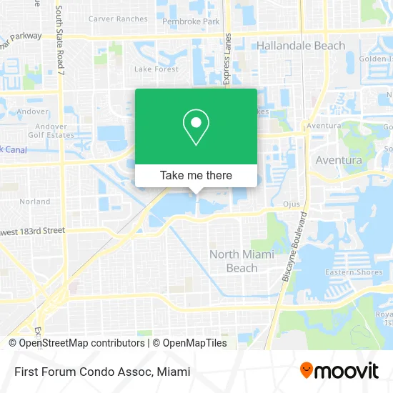 First Forum Condo Assoc map