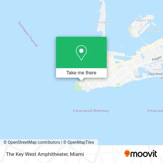 The Key West Amphitheater map