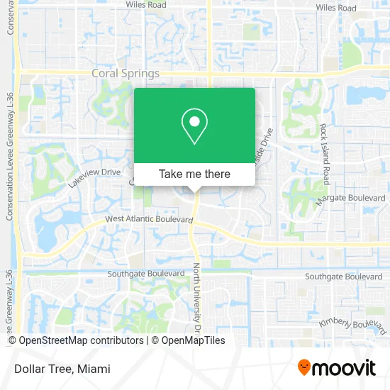 Dollar Tree map
