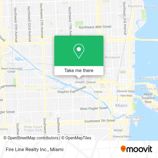 Fire Line Realty Inc. map