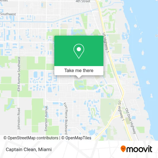 Captain Clean map