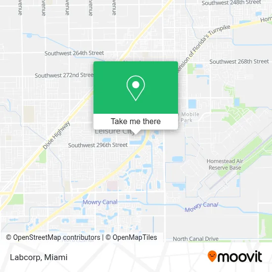 Labcorp map