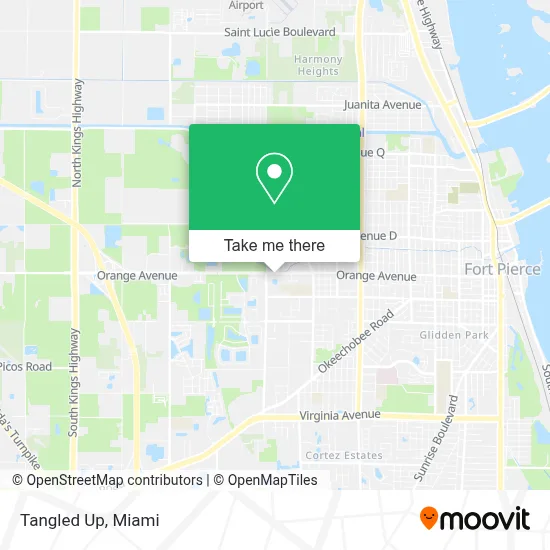 Tangled Up map
