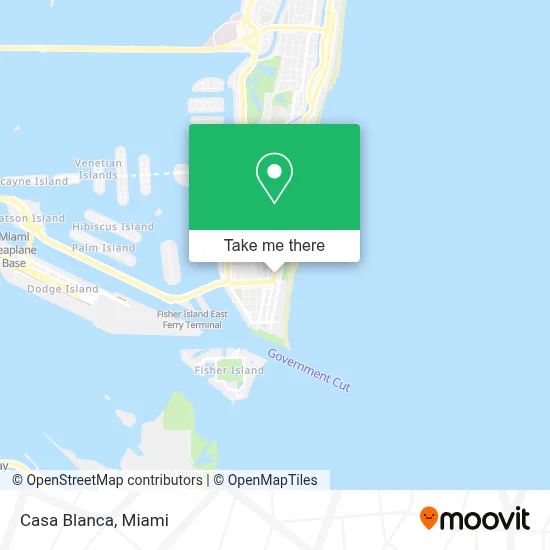 Casa Blanca map