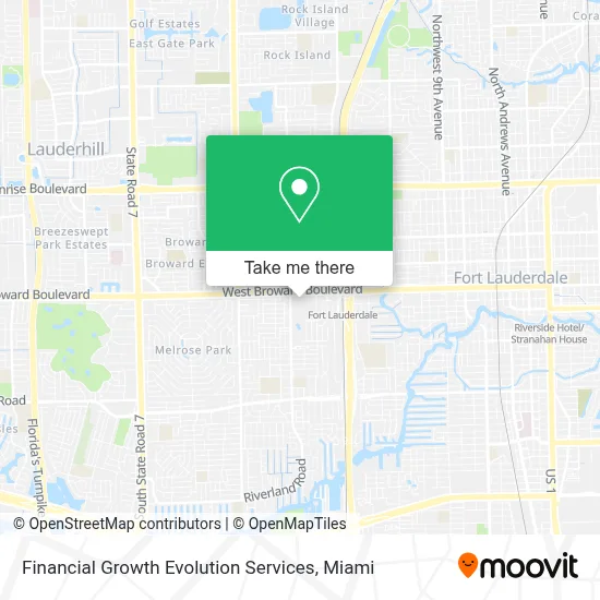 Financial Growth Evolution Services map