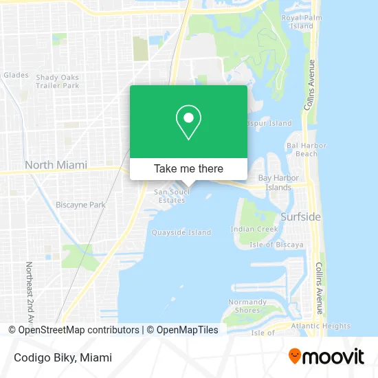 Codigo Biky map