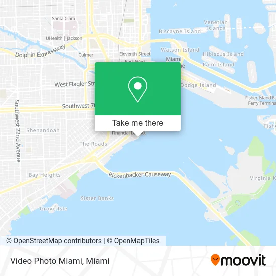 Video Photo Miami map