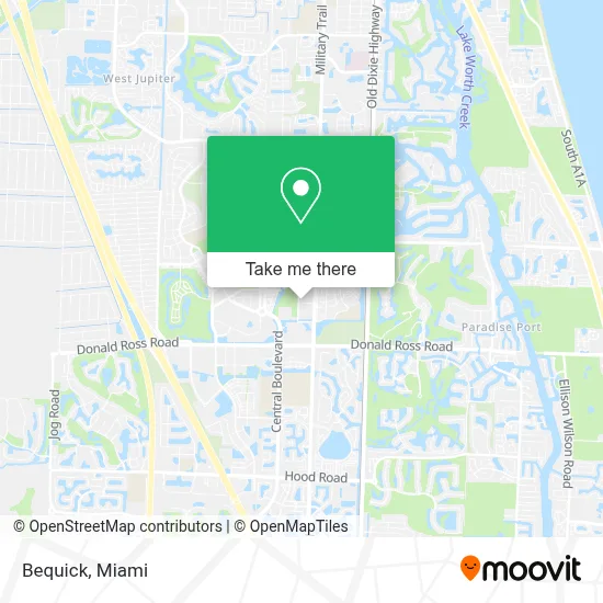 Bequick map