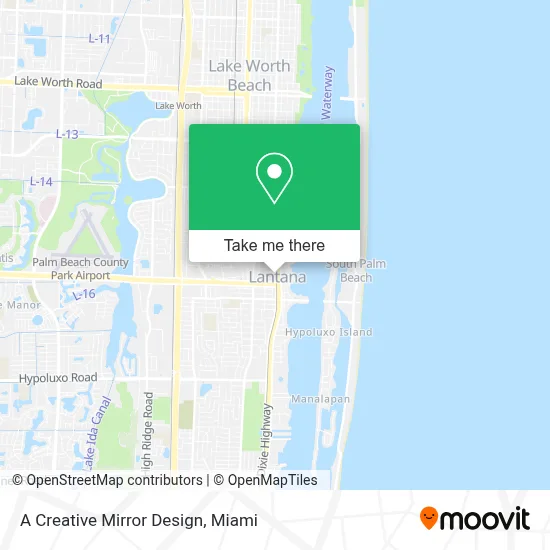 A Creative Mirror Design map