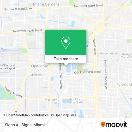 Signs All Signs map