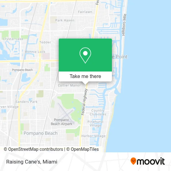 Raising Cane's map