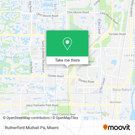 Rutherford Mulhall Pa map