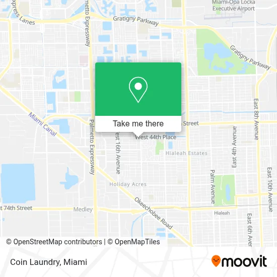 Coin Laundry map