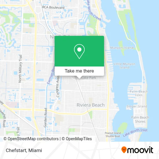 Chefstart map