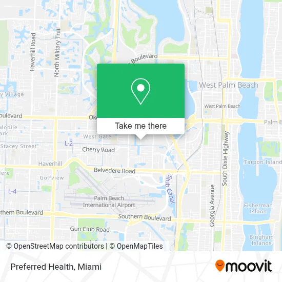 Preferred Health map