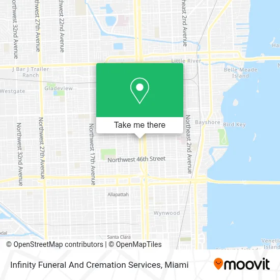 Infinity Funeral And Cremation Services map