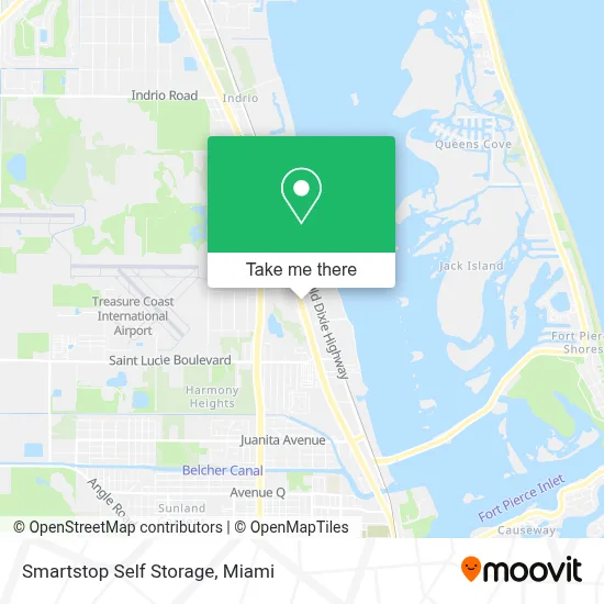 Smartstop Self Storage map