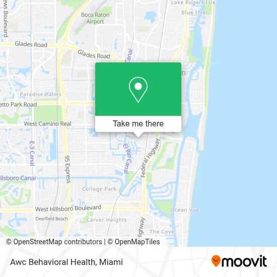 Awc Behavioral Health map
