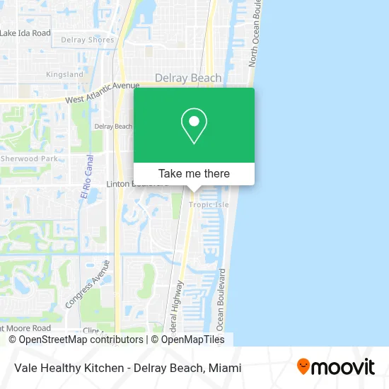 Vale Healthy Kitchen - Delray Beach map