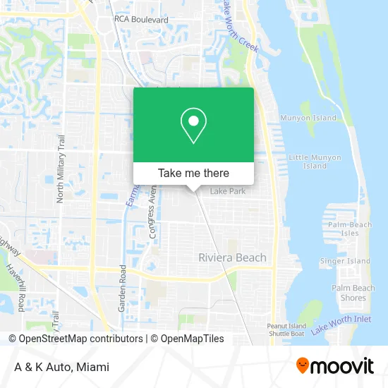 A & K Auto map