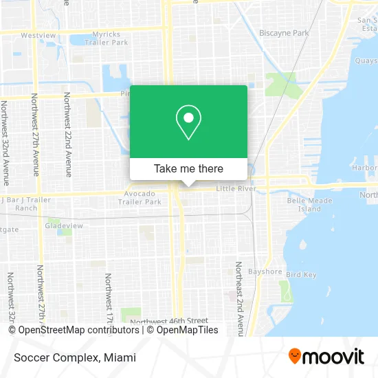 Soccer Complex map