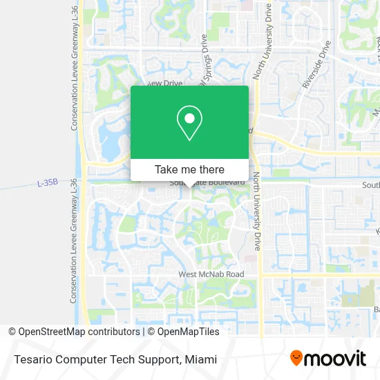 Tesario Computer Tech Support map