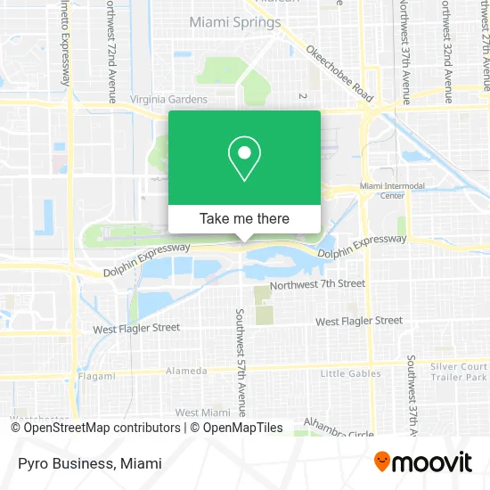 Pyro Business map