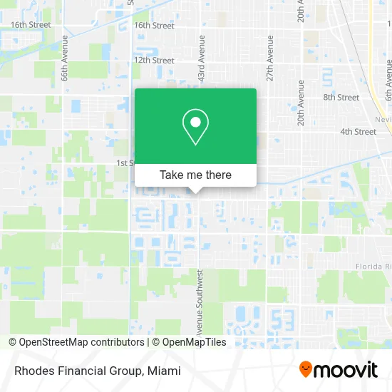 Rhodes Financial Group map