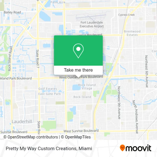 Pretty My Way Custom Creations map