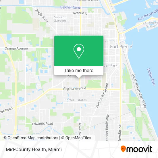 Mid-County Health map
