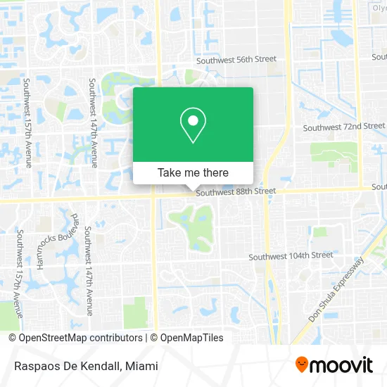 Raspaos De Kendall map