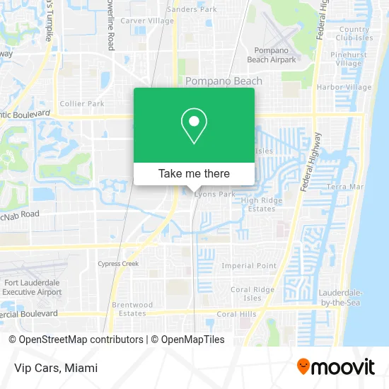Vip Cars map