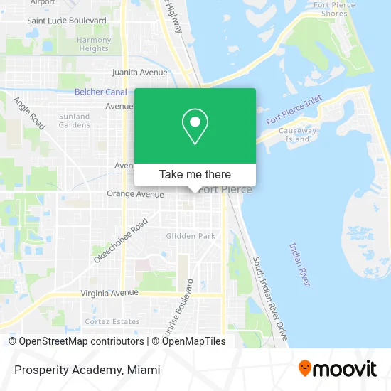 Prosperity Academy map