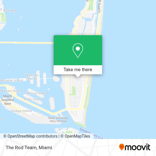 The Rod Team map