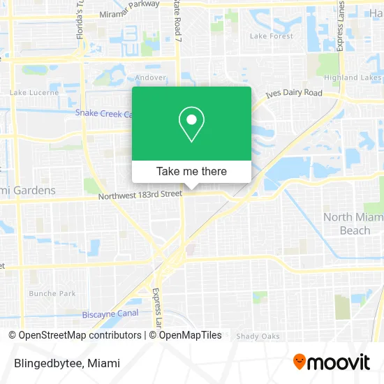 Blingedbytee map