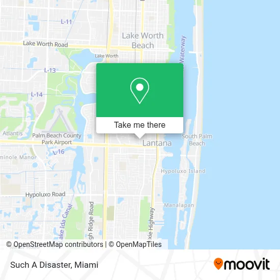 Such A Disaster map