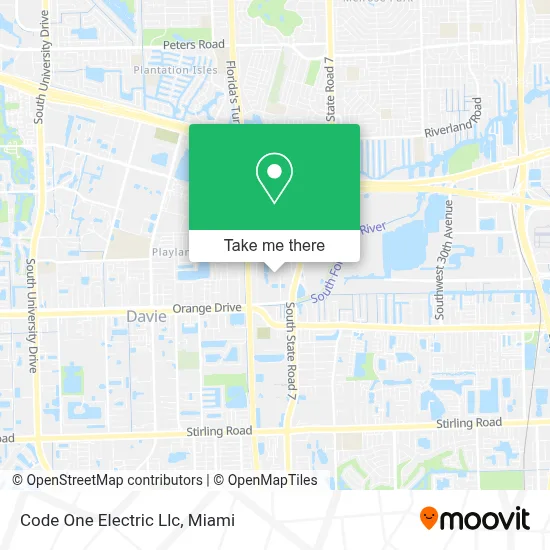 Code One Electric Llc map