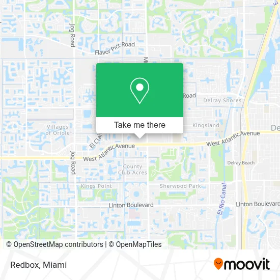 Redbox map