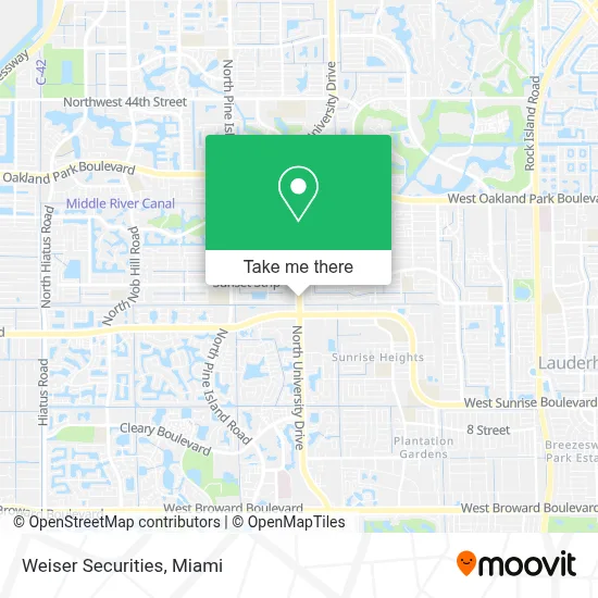 Weiser Securities map