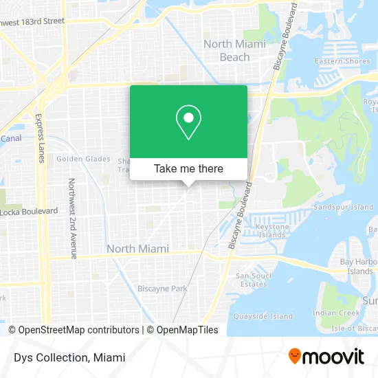 Dys Collection map