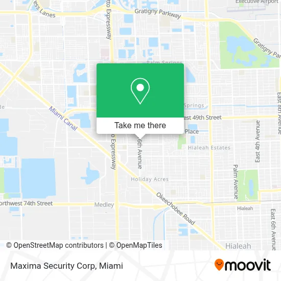 Maxima Security Corp map