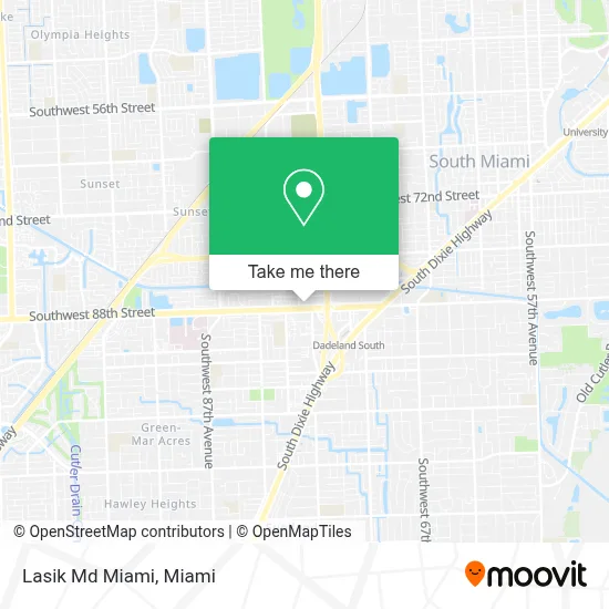 Lasik Md Miami map