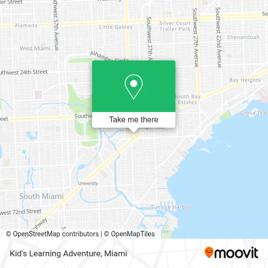 Kid's Learning Adventure map