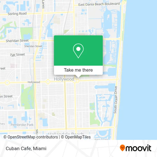 Cuban Cafe map