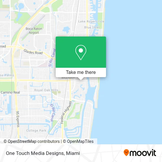 One Touch Media Designs map